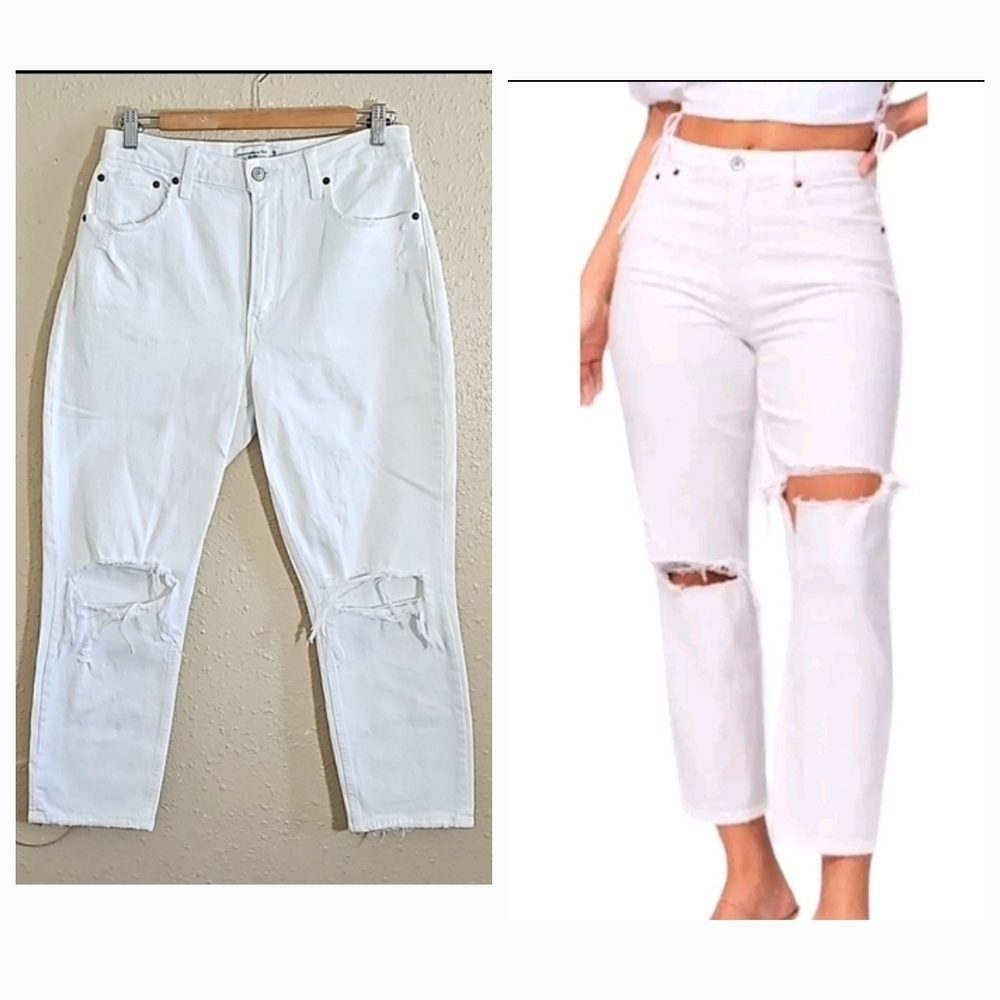Abercrombie and Fitch The Mom High Rise Jean